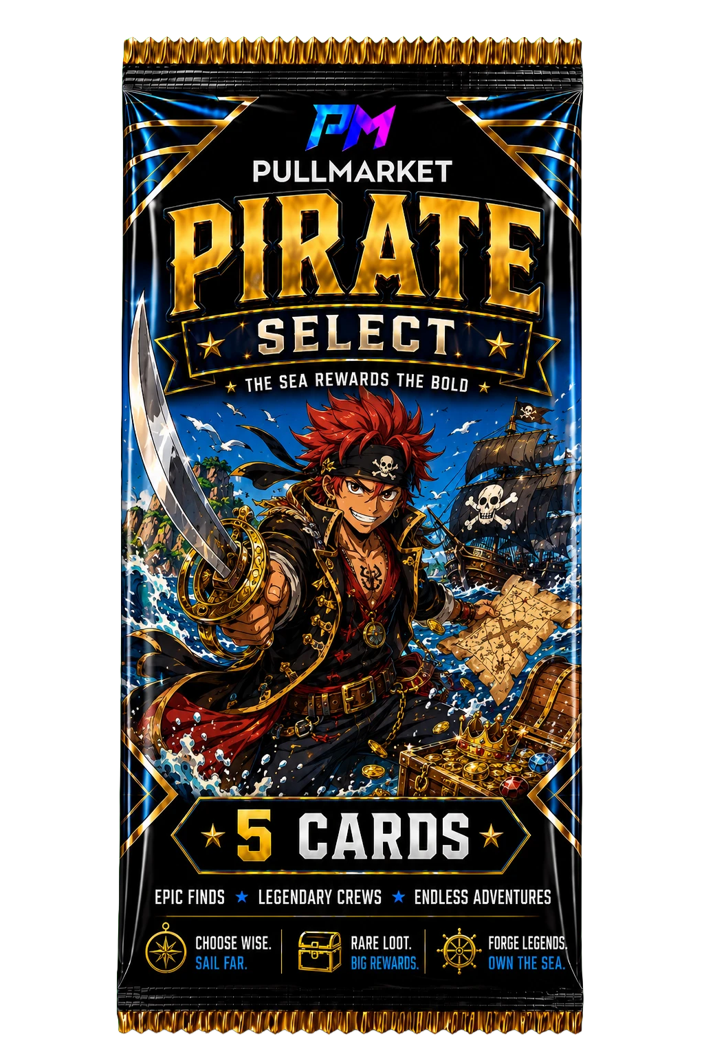 Pirate Select (One Piece) - 5 Cards artwork
